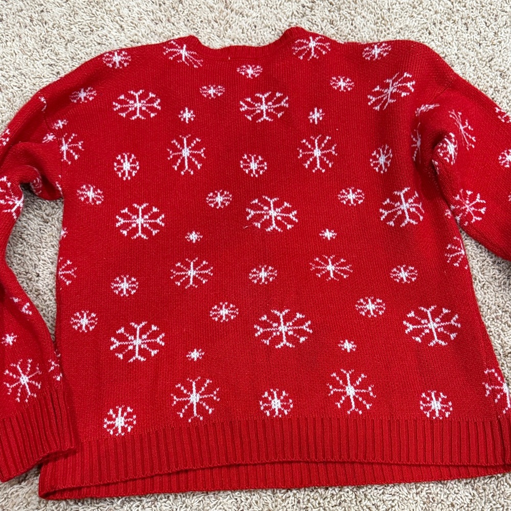 Target Red Christmas Tree Sweater - Picture 3 of 4